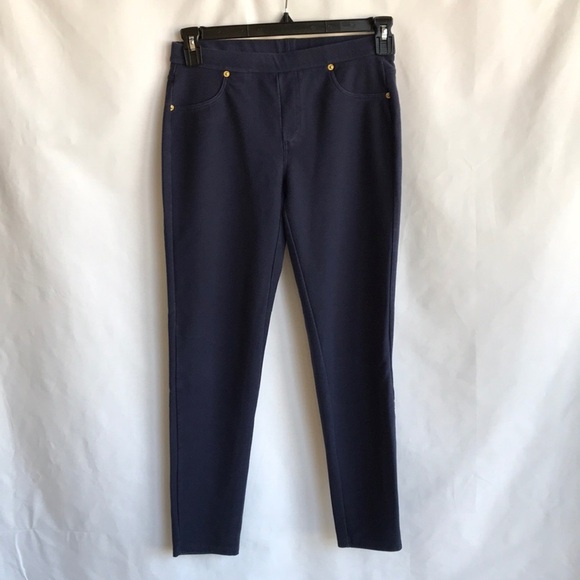 MICHAEL Michael Kors Pants - MICHAEL Michael Kors navy stretch skinny pants, S
